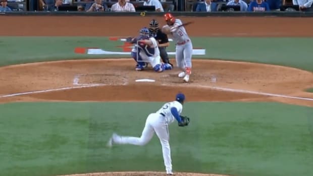 Angels Hitter Had Perfect Reaction After Aroldis Chapman Struck Him Out With Beautiful 102-MPH Sinker